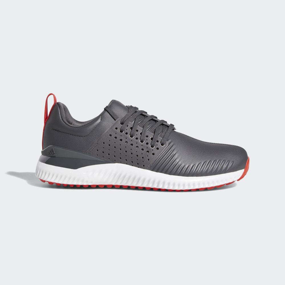 Adidas Adicross Bounce Hrvatska - Muške Cipele Za Golf - Sive/Crvene/Bijele (JGBLHF960)